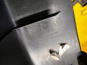 OSŁONA BAGAŻNIKA PRAWA BMW X6 F16