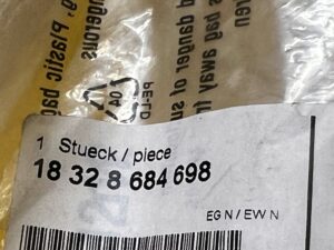 RURA WĄŻ PRZEWÓD KSZTAŁTOWANY KATALIZATORA BMW B48 NOWY OEM