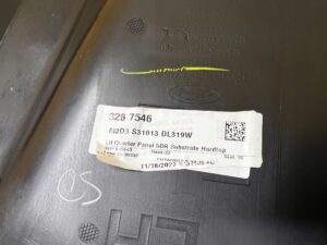 TAPICERKA BOCZEK BAGAŻNIKA TYŁ LEWY LEWA 4 DRZWI FORD BRONCO 21-