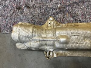 BLACHA OSŁONA TERMICZNA WYDECHU CITROEN C4 GRAND PICASSO II 1.6 THP