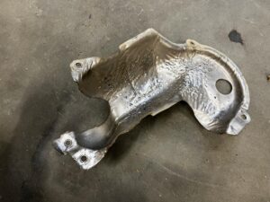 KPL BLACHA OSŁONA TERMICZNA FILTRA DPF PEUGEOT 508 I 2.0 HDI RXH 4HYBRID