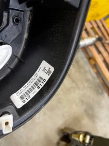 BOCZEK TAPICERKA DRZWI PRAWY PRZÓD FORD ESCAPE MK4