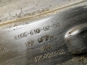 PŁYTA OSŁONA PODWOZIA TYŁ LEWA MERCEDES GLS X166