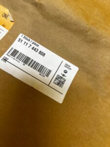 KRATKA WLOT ZDERZAKA PRZÓD PRAWA PRAWY URBAN BMW 1 F20 F21 LIFT NOWA OEM