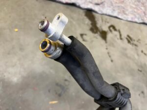 KOMPLET WĄŻ PRZEWÓD RURA RURKA KLIMATYZACJI TYŁ MERCEDES GLS X166