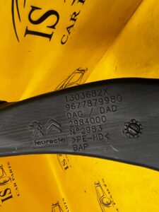 KANAŁ NAWIEW TUNEL POWIETRZA PRAWY PRZÓD PEUGEOT 308 II T9 EU