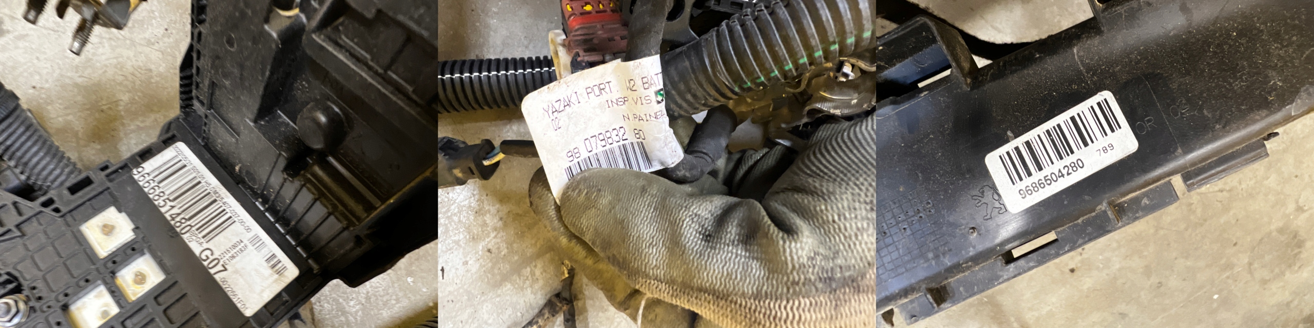 WIĄZKA INSTALACJA SILNIKA PEUGEOT 508 I 2.0 HDI