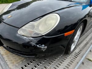 KOMPLETNY PRZÓD MASKA ZDERZAK BŁOTNIK LAMPY CHŁODNICE PORSCHE 911 996 3.4