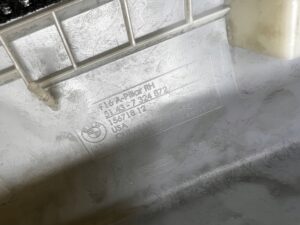 POSZYCIE OSŁONA OBUDOWA SŁUPKA PRZÓD A PRAWY PRAWA BMW X6 F16