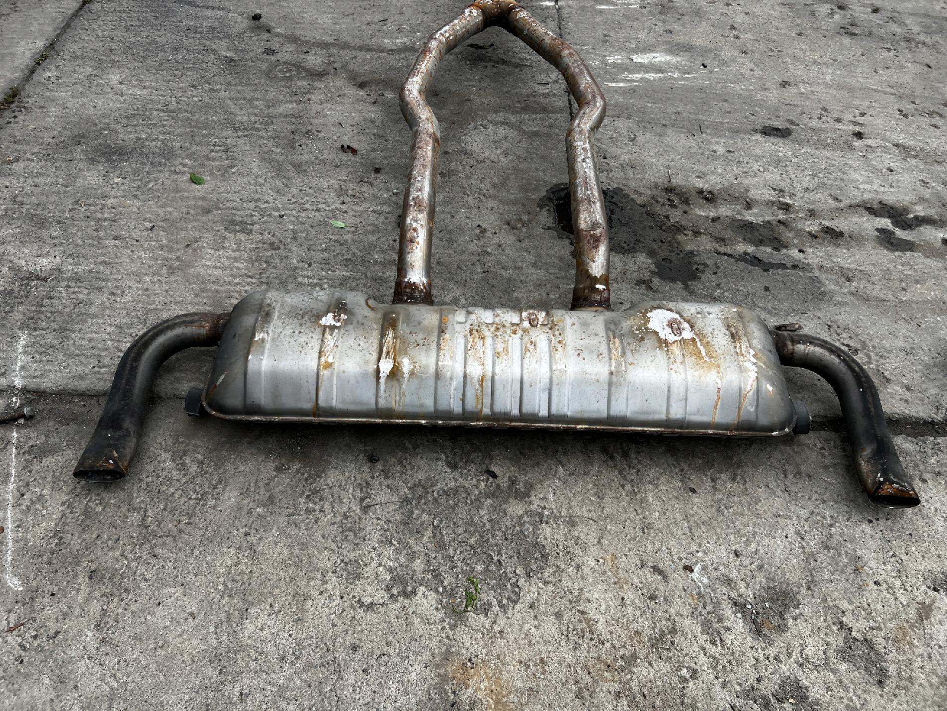 KOMPLET UKŁAD WYDECHOWY WYDECH KOŃCÓWKI MERCEDES GLS X166 450 3.0 B V6