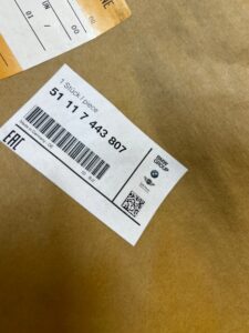 KRATKA WLOT ZDERZAKA PRZÓD LEWA LEWY URBAN BMW 1 F20 F21 LIFT NOWA OEM