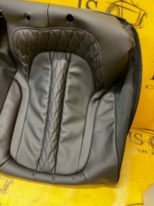 POSZYCIE FOTELA KANAPY TYŁ PRAWY PRAWA SKÓRA MERINO SCHWARZ BMW X5 G05 NOWE OEM