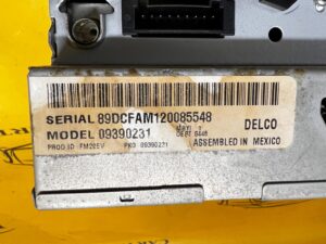 RADIO RADIOODTWARZACZ CHEVROLET CORVETTE C5 97-04