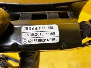 RĄCZKA FOTELA KANAPY TYŁ LEWY MERCEDES CLS W218 SHOOTING BRAKE