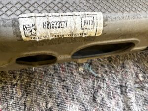 WÓZEK SANKI KOŁYSKA TYŁ PORSCHE PANAMERA 970 I LIFT 3.0 V6 3.6 V6 4.8 V8