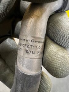 PRZEWÓD RURA RURKA WĄŻ WODY PORSCHE PANAMERA 970 I LIFT 3.0 S E-HYBRID