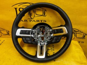 KIEROWNICA SKÓRA MULTIFUNKCJA MANETKI ŁOPATKI FORD MUSTANG VI USA