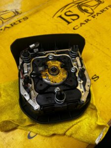 DESKA KONSOLA AIRBAG PODUSZKI 4X PASY NAPINACZE RANGE ROVER VELAR L560 HUD