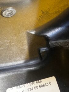 OSŁONA OBUDOWA KOLUMNY KIEROWNICZEJ BMW X5 E70 X6 E71