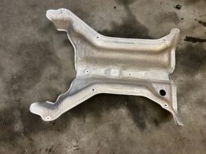 BLACHA OSŁONA TERMICZNA MERCEDES GLS X166