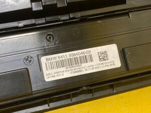 PANEL PRZEŁĄCZNIK KLIMATYZACJI RADIA GRZANIE BMW 1 F20 2 F22