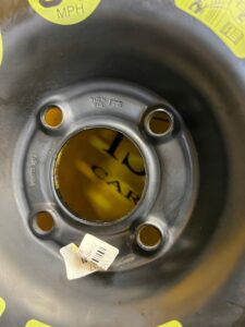 KOŁO ZAPASOWE DOJAZDOWE FELGA OPONA PEUGEOT 207 125/80 R15