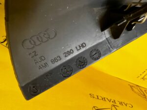OSŁONA ZAŚLEPKA TAPICERKA KONSOLI DESKI PRAWA AUDI SQ7 Q7 4M0