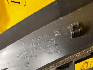 OSŁONA MASKOWNICA LISTWA DESKI KONSOLI PORSCHE CAYENNE II 7P5