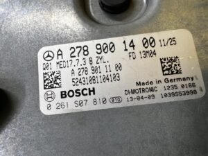 STEROWNIK KOMPUTER SILNIKA ECU MERCEDES GL X166 4.7 V8