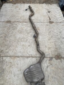 WYDECH TŁUMIK MERCEDES E W213 CLS W257 350 CDI 400D