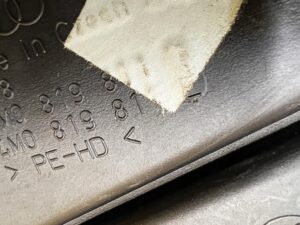 NAWIEW KANAŁ KIEROWNICA POWIETRZA TYŁ LEWY AUDI SQ7 Q7 4M0