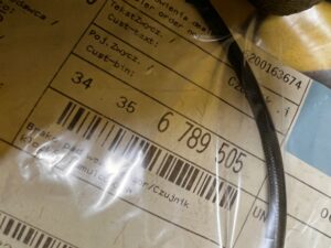 CZUJNIK ZUŻYCIA KLOCKÓW HAMULCOWYCH TYŁ BMW X5 E70 X6 E71 NOWY OEM