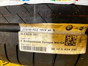 OPONA LETNIA BRIDGESTONE ALENZA 001 275/40 R22 107Y 2021R 1SZT