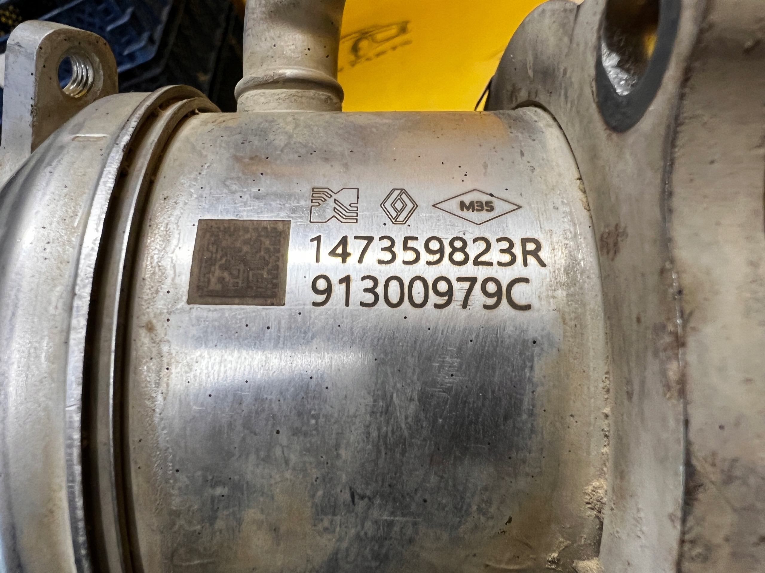CHŁODNICA SPALIN EGR RENAULT DACIA NISSAN MERCEDES 1.5 BLUE DCI