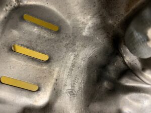 OSŁONA TERMICZNA TURBO TURBINY RENAULT 1.6 DCI 160