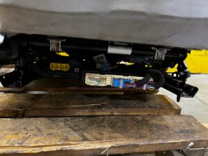 KPL FOTELE KANAPA PRZÓD TYŁ AIRBAG SKÓRA ALPACA GRAY MERCEDES GL X166 7 OS