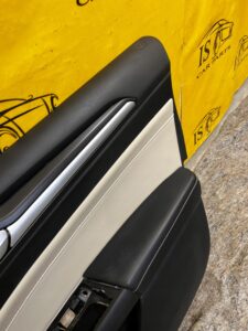 BOCZEK TAPICERKA DRZWI PRAWY PRZÓD TITANIUM SKÓRA LED FORD FUSION LIFT USA