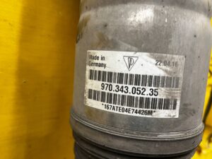 AMORTYZATOR PNEUMATYCZNY PRZÓD PRAWY PORSCHE PANAMERA 970 I LIFT HYBRID