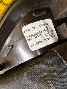 OBUDOWA OSŁONA KOLUMNY KIEROWNICZEJ MERCEDES GLS X166 BRĄZ