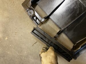 PŁYTA OSŁONA POD SKRZYNIE BIEGÓW PODWOZIA MERCEDES GL X166