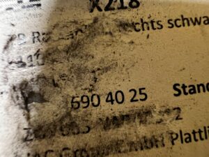 POSZYCIE OSŁONA OBUDOWA SŁUPKA C TYŁ PRAWY MERCEDES CLS W218 SHOOTING BRAKE