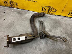 TŁUMIK RURA WYDECHOWA PRZÓD PRZEDNIA PORSCHE PANAMERA 970 I LIFT 3.0 TDI V6