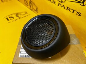 OSŁONA MASKOWNICA GŁOŚNIKA CZARNY CHROM PRAWA MINI R55 R56 R57 NOWA OEM