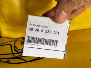 CZUJNIK PARKOWANIA PDC PRZÓD SREBRNY TITAN BMW 5 E39 E60 6 E63 NOWY OEM