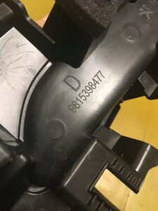 UCHWYT SCHOWEK 7 OSÓB PEUGEOT 5008 P87 N.M. 17R