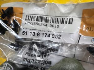 5 X KOŁEK MOCOWANIE PODSZYBIA BMW 7 E38 NOWY OEM