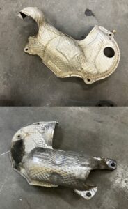 KPL BLACHA OSŁONA TERMICZNA FILTRA DPF PEUGEOT 508 I 2.0 HDI RXH 4HYBRID