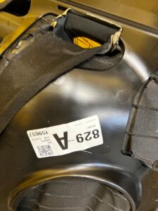 SIEDZISKO OPARCIE KANAPA FOTELE TYŁ ISOFIX FORD MUSTANG VI COUPE USA 2017R