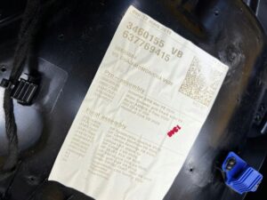 TAPICERKA BOCZEK DRZWI TYŁ LEWY VOLVO XC90 II EU