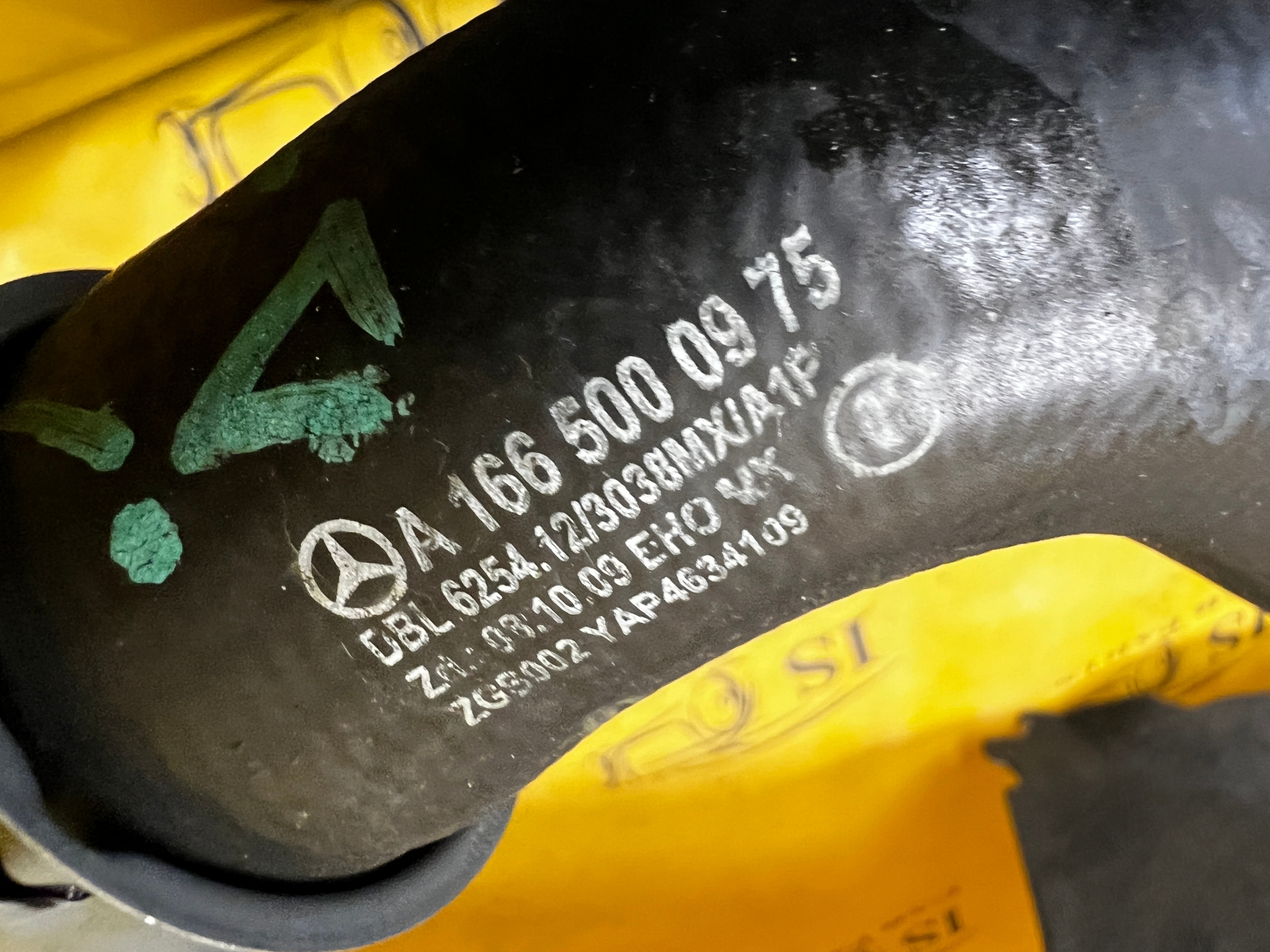 PRZEWÓD RURA RURKA WĄŻ WODY MERCEDES GL X166 4.7 V8